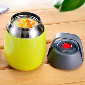 304 Double-layer Stainless Steel Vacuum Stew Pot 450ml