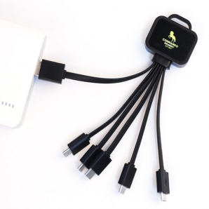 5-in-1 LED Charging Cable
