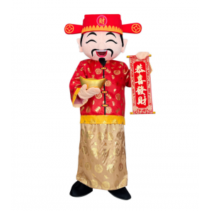 財神卡通人偶服
