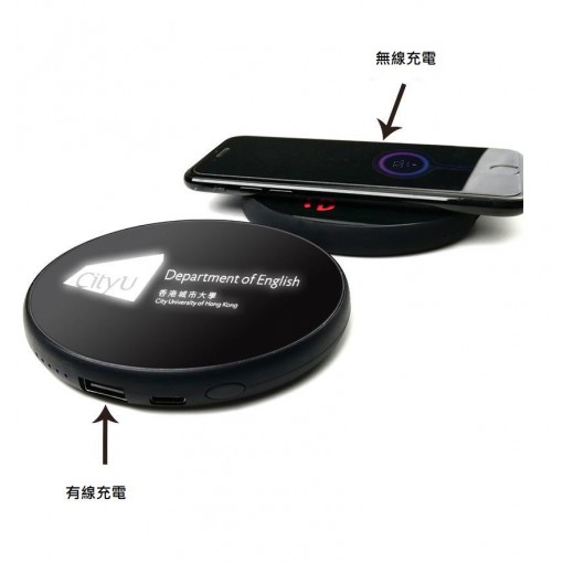 二合一LED無線充電器3500mAh 圖片 #3