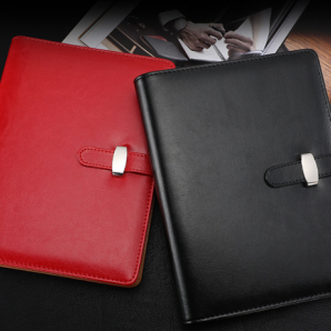 A5 Leather Porfolio with Notebook