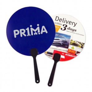 Advertising PP Fan with Handle