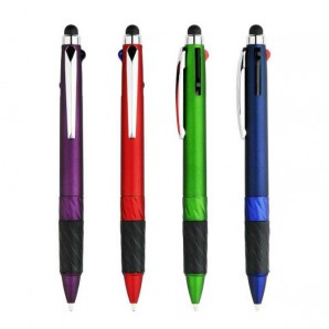 3-Color Stylus Ball Pen