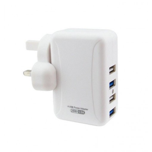 4 USB 旅行插頭 圖片 #3