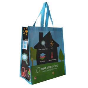 RPET Recycled Fabric Laminated Shopping Bag