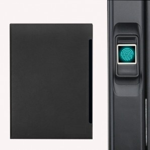 Fingerprint unlock notebook with Phone Charger