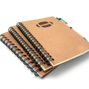 Kraft Paper Notebook with Pen