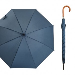 23 Inch Straight Umbrella with Wooden Handle