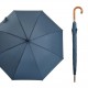 23 Inch Straight Umbrella with Wooden Handle