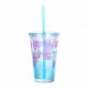 Double-layer Straw Cup 450ml