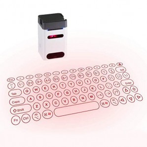 3-in-1 Bluetooth Laser Projection Keyboard & Mouse