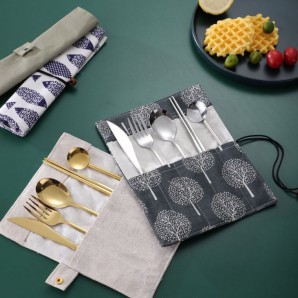 Canvas Stainless Steel Cutlery Set