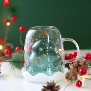 Double-Layer Xmas Glass