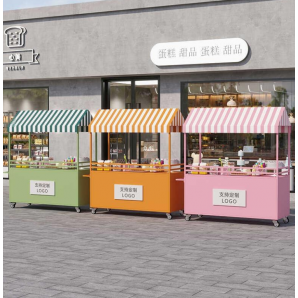 鐵質展示架手推車